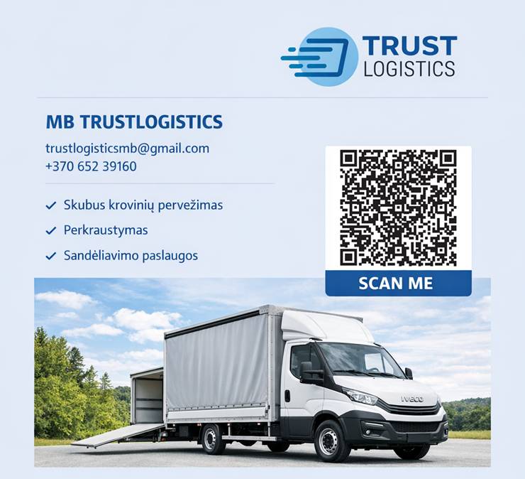 MB TRUSTLOGISTICS – krovinių pervežimas